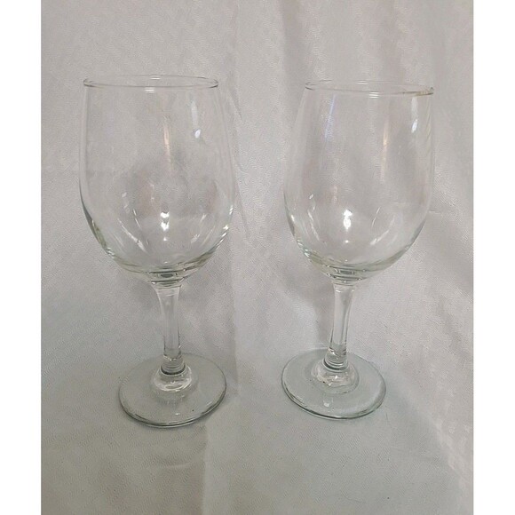 Large Wine Glasses 9 inch Tall Set of 2 Bring On The Wine! - Picture 1 of 4